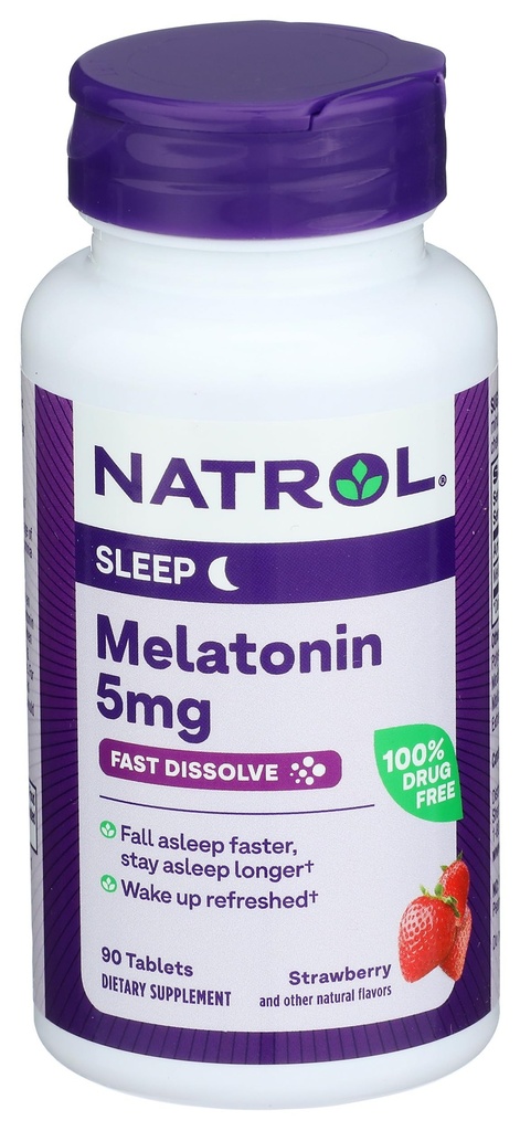 NATROL Melatonine 5mg, 90 CT