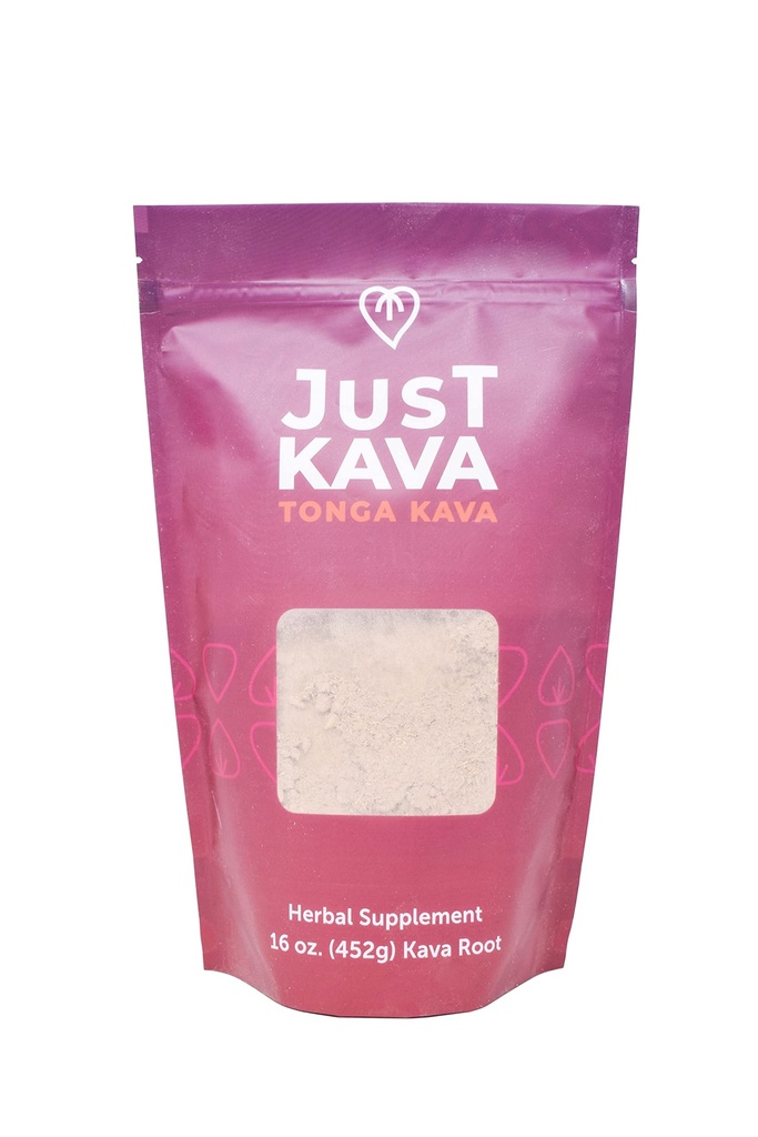 Alleen Kava Tonga Kava Kruidensupplement 16 OZ (452g)