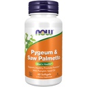 MAINTENANT Compléments alimentaires, Pygeum & Saw Palmetto avec huile de graines de citrouille, santé des hommes*, 60 Softgels