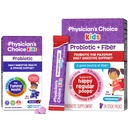 Physician's CHOICE Kids Happy Tummy Bundle - Fiber 24pck + Probiotic 30ct