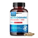 VITAL HERBAL Glucosamine liposomique avec Chondroïtine, MSM- Puissance maximale- Joints de soutien, Cartilage- Fabriqué aux États-Unis