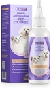 HICC PET Hond Oogdruppels 5.1 fl oz Oogdruppels voor honden en katten Vet-aanbevolen hond ooginfectie behandeling om te kalmeren infectie Allergie, Relieve Dry Eyes Pink Eyes, Pet Tear Stain Cleaner
