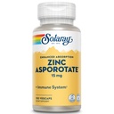 Solaray Zink Asporotaat 15mg chelated Complex 