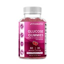 Vitamatic Glucose kauwgom - 60 Count - Natuurlijke Raspberry Smaak - 4G Koolhydraat per Serving (1 Fles)