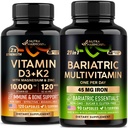 NUTRAHARMONY Vitamin D3 K2 & Bariatric Multivitamin Capsules