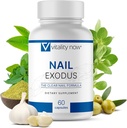 Nagel Exodus - vitaliteit gezonde nagels - Premium formule voor gezondere voeten - 60 capsules
