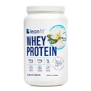 LeanFit WHEY Protein Natural Vanille 100% Wei Proteïne Poeder, 24g Proteïne Per Serveren 