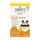 Zarbee's Baby Soothing Honey Cough Syrup for Babies 12-24 Months, Safe & Effective Cough Syrup with Soothing Dark Honey for Occasional Coughs, Drug & Alcohol-Free, Peach & Honey, 2 fl. oz