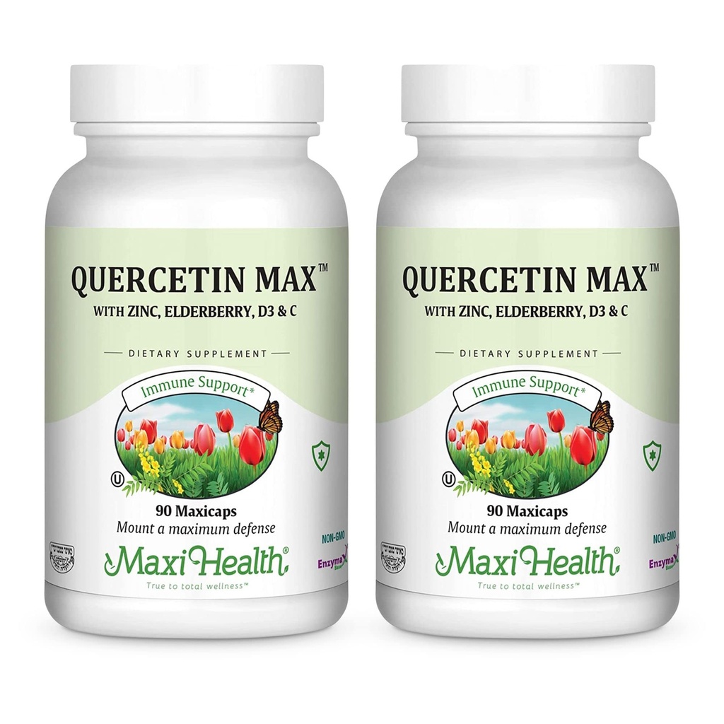 Maxi Health Quercetin 500 mg Capsules 
