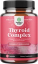Geavanceerde Thyroid Ondersteuning voor vrouwen met Ashwagandha - Adaptogene Thyroid Supplement met L Tyrosine Rhodiola en Astragalus Root - Non-GMO Balancing Herbal Thyroid Energy Womens Health Supplement