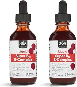 365 door Whole Foods Market, Vitamine B Complex Gly, 2 Fl Oz (verpakking van 2)