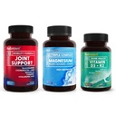 BioEmblem Triple Magnesium Complex and Vitamin D3 K2 and Joint Support