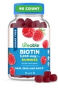 Lifeable Sugar Free Biotin Gummies 