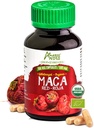 Andes Red maca Root Capsules - Vrouwelijke Health Supplement - Natural Energizer - USDA NOP Certified - Genitalized, Non GMO & Gluten Free - 100 Vegan Pillen (1500mg per portie) - Made in Peru