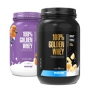 Maxler 100% Golden Whey Blueberry Muffin and Bananas & Cream Bundle