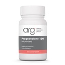 Groupe de recherche sur l'allergie Pregnenolone 100mg - Suppléments progestérone pour les femmes et les hommes, Hormone et soutien au stress avec Yam sauvage naturel, matrice lipidique pure micronisée, base végétale - 60 comprimés