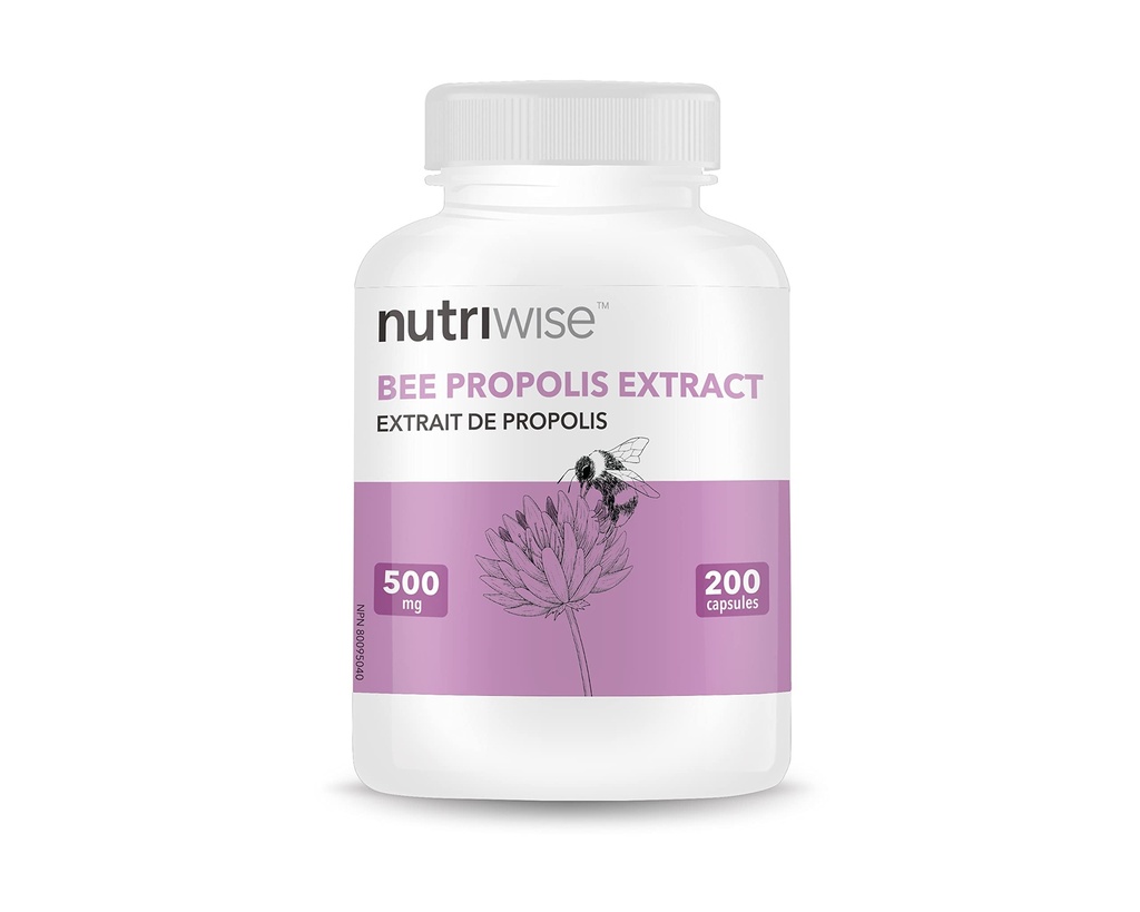 NutriWise Braziliaanse Bee Propolis Extract Immune Support 500mg