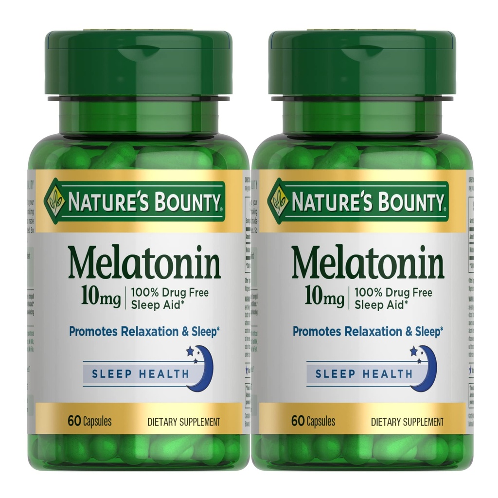 Melatonine door de Bounty van de Natuur, 60 Graaf (pakket 2)