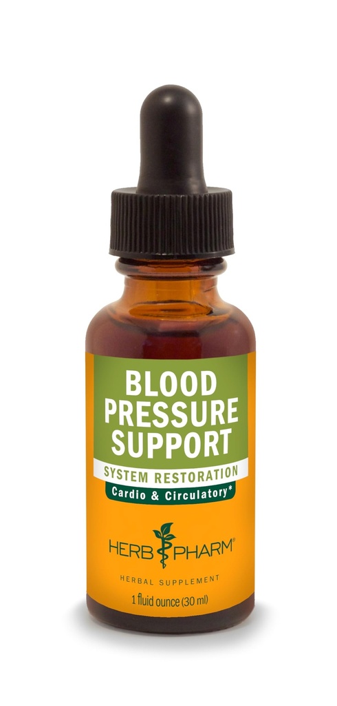 Herb Pharm Blood Pressure Support Liquid Formula for the Cardiovasculaire and Circulatory Systems - 1 Ounce (FLINDEN01)