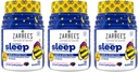 Zarbee's Kids 1mg Melatonin Gummy, Drug-Free & Effective Sleep Supplement for Children Ages 3 and Up, Natural Berry Flavored Gummies 50 Count - Pack of 3