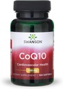 Swanson CoQ10 - Energy Antioxidant Support - Co-enzym Q10 Supplement - (100 Softgels, 100mg Elk)