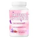 Auren Saffron Supplements,Advanced 10-in-1 Wellness Supplement | Ashwagandha, Fat-Soluble Vitamin C, Saffron Extract, Magnesium, Turmeric | 60 Vegan Capsules | Non-GMO