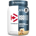 Dymatize ISO100 Poudre de protéines de lactosérum isolate, Vanille gourmande, 25g de protéines, 5,5g BCAA, moins de 120 Cal., sans gluten, 1g de gras, 1g de sucre, 2g de glucides (20 portions)