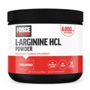 Facteur de force L Arginine HCL, supplément L-Arginine pour stimuler l'oxyde nitrique pour une meilleure circulation, débit sanguin et pompes musculaires, L Arginine en poudre 6000mg, non aromatisé, 30 portions