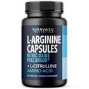 L-Arginine Capsules met L-Citrulline - Nitric Oxide Supplement - L Arginine en L Citrulline Blend - 60 Telling - Vegan, Non-GMO Capsules voor prestaties, duurzaamheid en spierondersteuning - 1 maand levering