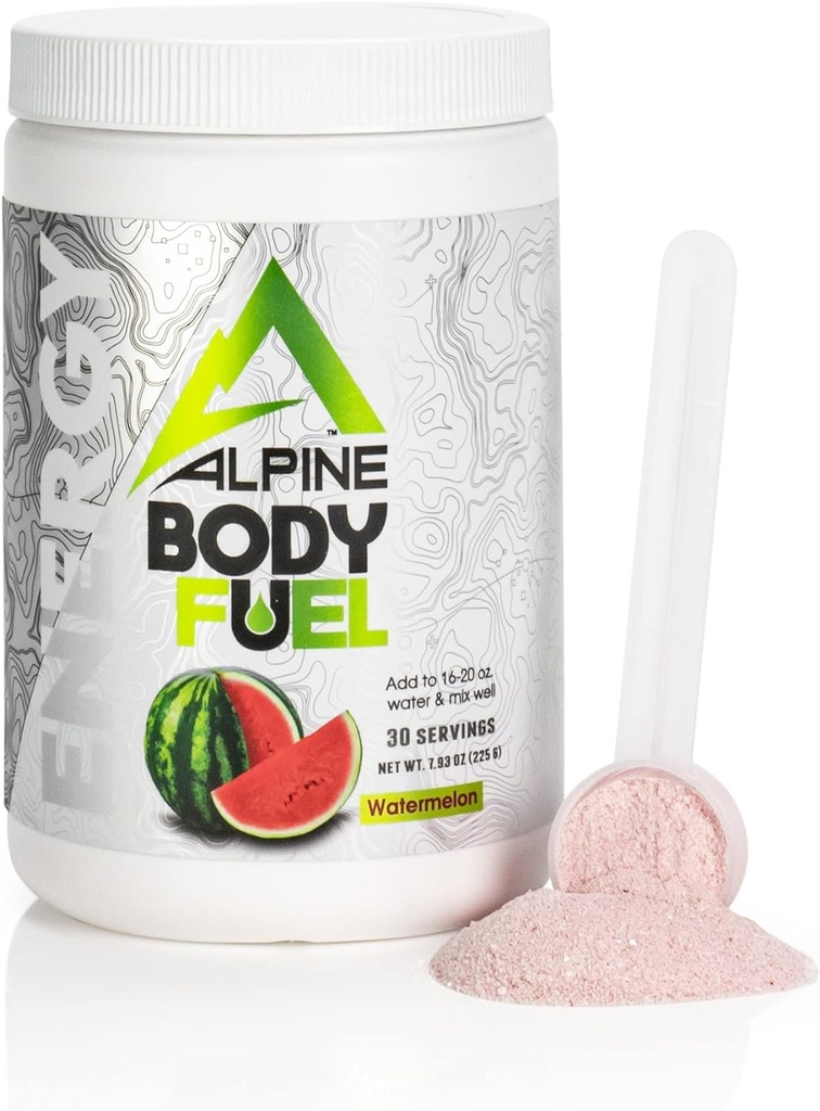 Alpine Innovations Body Fuel Focus Watermelon and Body Fuel Shaker Bottle