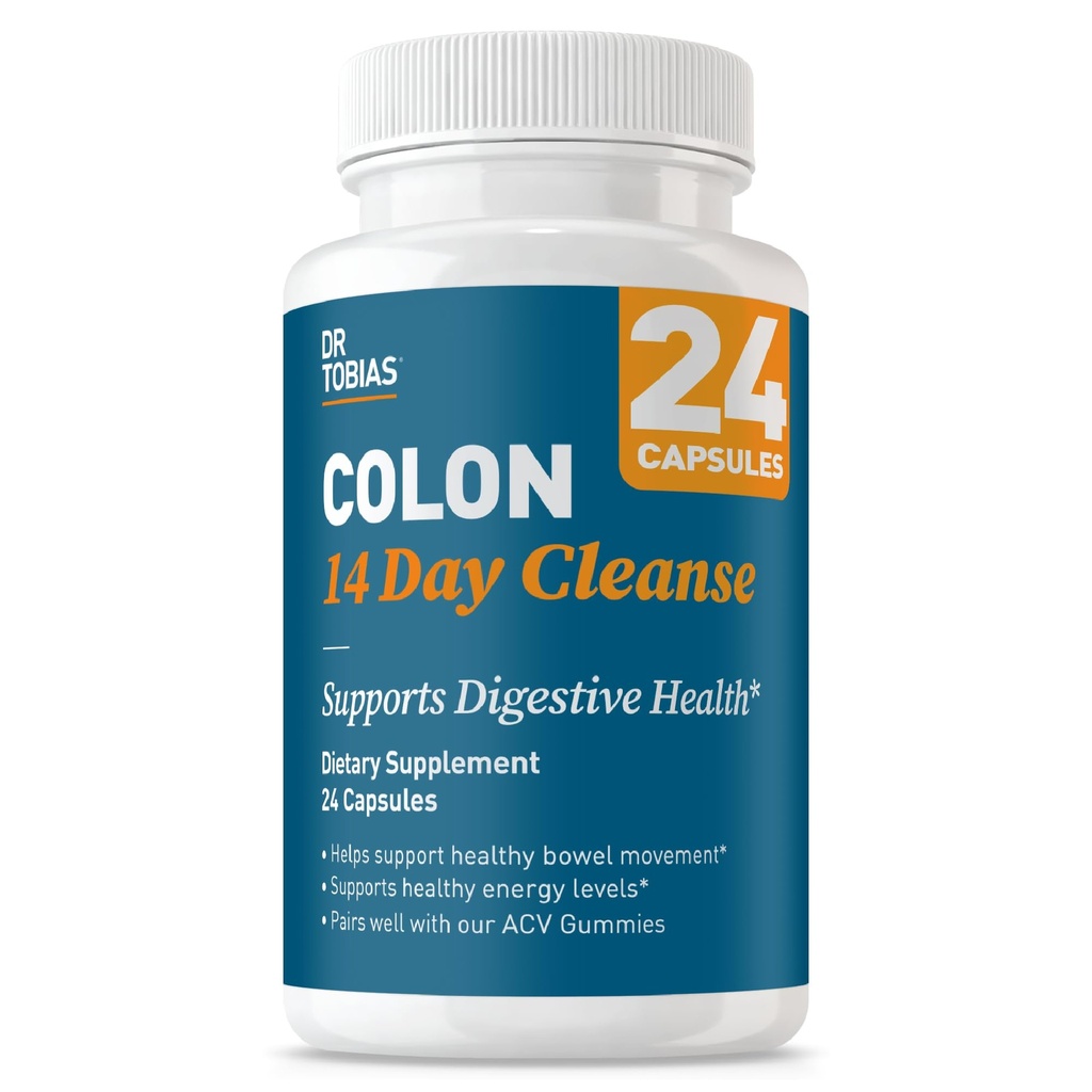 Dr Tobias Colon Cleanse - Constipation Relief & Gut Health Support pour les femmes et les hommes