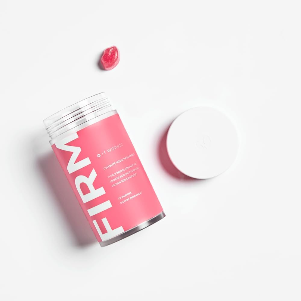 Ça marche ! Firm - Transformez votre peau avec des gommes réductrices de cellulite : cliniquement prouvées, délicieusement efficaces et stimulantes antioxydantes (30 gommes)