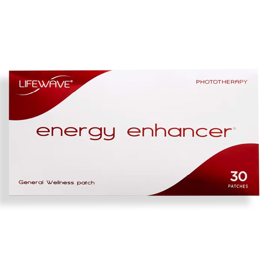 LifeWave Energy Enhancer Patches - Promotes The Flow of Energy, Supports Physical Fitness - Non-Stimulant, 12-Hour Wear Phototherapy - 30 Patches in Sleeve, 15 White and 15 Tan