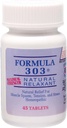 Dee CEE Labs Formule 303 Tabletten met maximale sterkte, 45 tabletten; all-natural bevattende Magnesium voor pijnlijke spieren, passiebloem en Valeriaanwortel