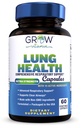 stimuler la vitamine Lung Health, Supplément de soutien respiratoire, Soutien supplémentaire de la santé pulmonaire, Formule de nettoyage pulmonaire avec vitamine C pour soutenir le système Bronchial, Breath Clear Airways - 60 capsules