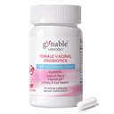 Probiotique vaginal gynable pour les femmes- Probiotique femelle pour l'équilibre du pH, mis à niveau à 10 milliards CFU Probiotiques Contrôle de l'odeur, équilibre des levures, promouvoir la santé de la flore vaginale et de la santé féminine