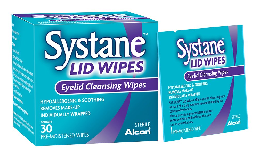 Systane Lid Wipes, 30 comtes