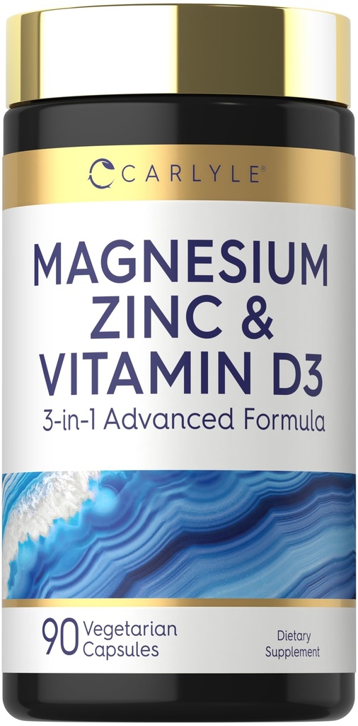 Carlyle Magnesium Zink en Vitamine D3 