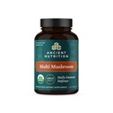 Ancient Nutrition Mushroom Supplement, Biologische Multi Mushroom Immune Ondersteuning Tablet, Ondersteunt Stress Response, Glutenvrij, Paleo en Keto Vriendelijk, 60 Tellen