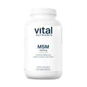 Vitale voedingsstoffen - MSM 1000 mg - Natuurlijke vorm van organisch zwavelzuur - 240 capsules
