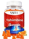 VAITE Yohimbine HCl Gummy 15mg - sans sucre, non-OGM énergie et soutien d'endurance pour les hommes et les femmes, les antioxydants, Yohimbe Bark Extrait, améliorer les performances - soutient la production d'énergie - 60 Gummes
