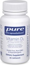 Pure Encapsulations Vitamine D3 25 mcg (1.000 IE) - Supplement ter ondersteuning van bot, gewrichts-, borst-, hart-, colon- en immuungezondheid - met premium vitamine D - 30 capsules