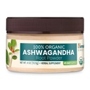 Himalaya poudre biologique Ashwagandha, 45 jours d'approvisionnement - Herbal Adrénal Support pour le stress, le soutien énergétique et occasionnel sans sommeil - USDA biologique, non-OGM, végétalien, sans gluten, sans parfum 4 oz