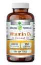 Verbazingwekkende Formules Vitamine D3 met Kokosolie Supplement 