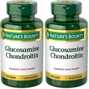 Nature's Bounty Glucosamine Chondroitin Pillen en Dieetsupplement, Ondersteuning Gezamenlijke Gezondheid, 110 Capsules (verpakking van 2)