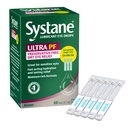 Systane ULTRA Conserveervrije Lubricant Oogdruppels, 60 tellingen, snelwerkende droge oogreliëf van irritatie en droogheid, hydraterende oogdruppels voor uitgebreide bescherming, flacons voor eenmalig gebruik