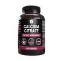 Ingrédients originaux purs Citrate de calcium (365 Capsules), Pas de Magnésium ou de Rice Fillers, Toujours Pure, Verified Lab
