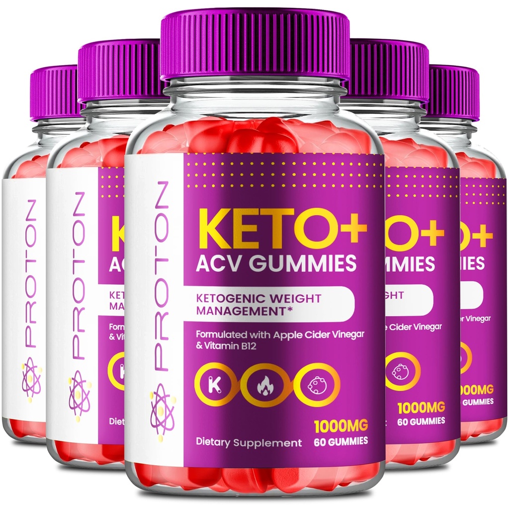 IDEAL PERFORMANCE Proton ACV Gummies, Official Proton Keto ACV Supplement Gummy - Maximum Strength, ProtonKeto + ACV Gummys, All Natural Formula Keto+ACV Premium Gummy Reviews (5 Pack)