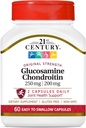 21e eeuw Glucosamine en Chondroitin, originele capsules, 60-Count (21472)