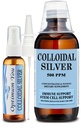 Colloidal Silver Liquid | 500 ppm, Extra Strength | 8 oz with Spray Bottle | Wound Care & Superior Healing | Acne & Stem Cell Support